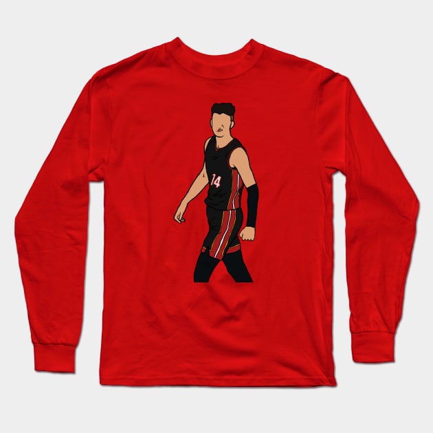 Tyler Herro Mean Mug Long Sleeve T-Shirt by rattraptees